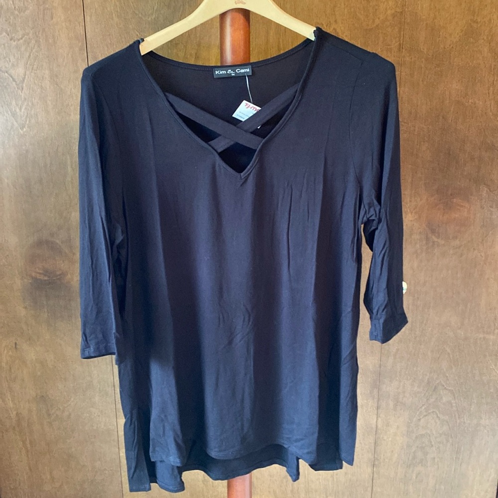 3/4 sleeve top